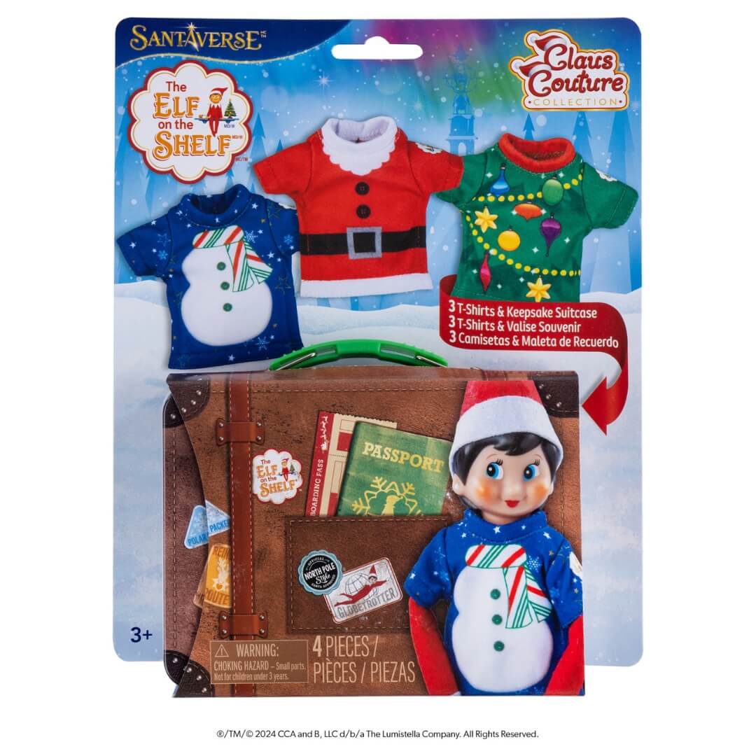 The Elf on the Shelf Claus Couture - Set di vestiti da gelato per il tuo elfo scout - Gli accessori includono vestito e corpetto ispirati al cono gelato The Elf on the Shelf Claus Couture - Set di vestiti da gelato per il tuo elfo scout - Gli accessori includono vestito e corpetto ispirati al cono gelato