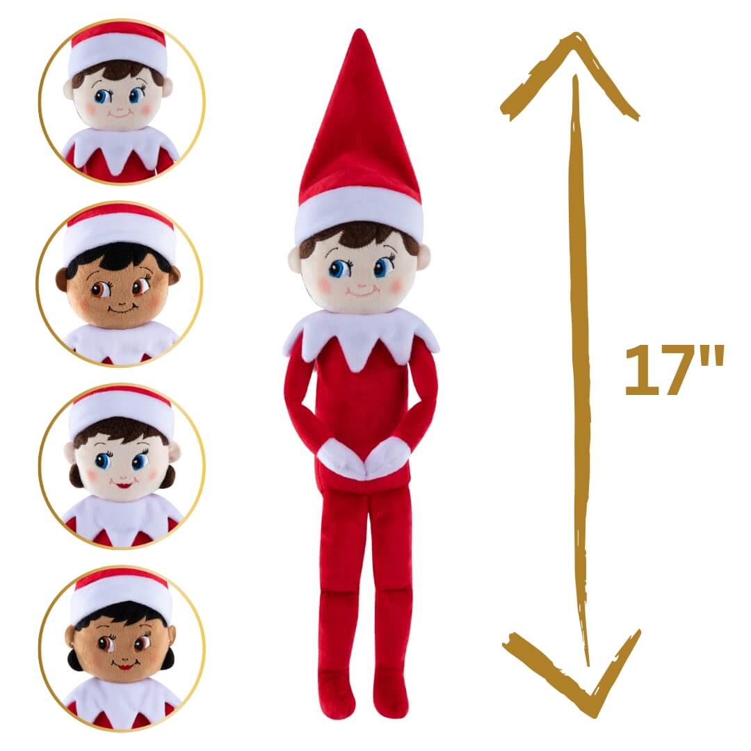 Stuffed elf doll on sale