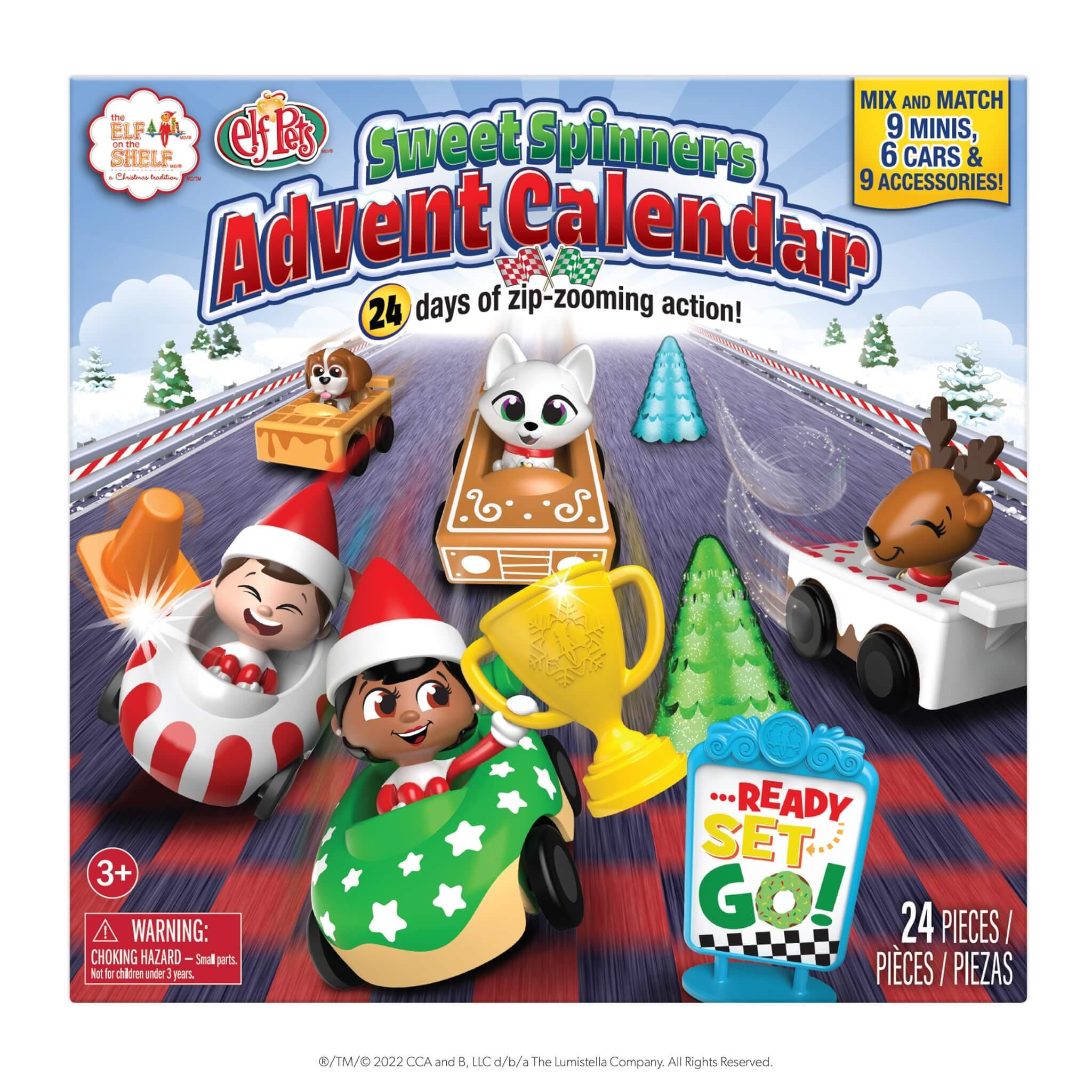 Elf on the Shelf Sweet Spinners Advent Calendar The Elf on The Shelf