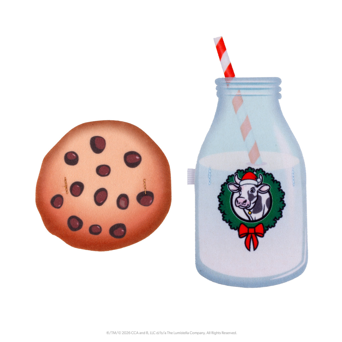 The Elf on the Shelf® Claus Couture Collection® Bestie Bundle Costume Set: Milk & Cookies