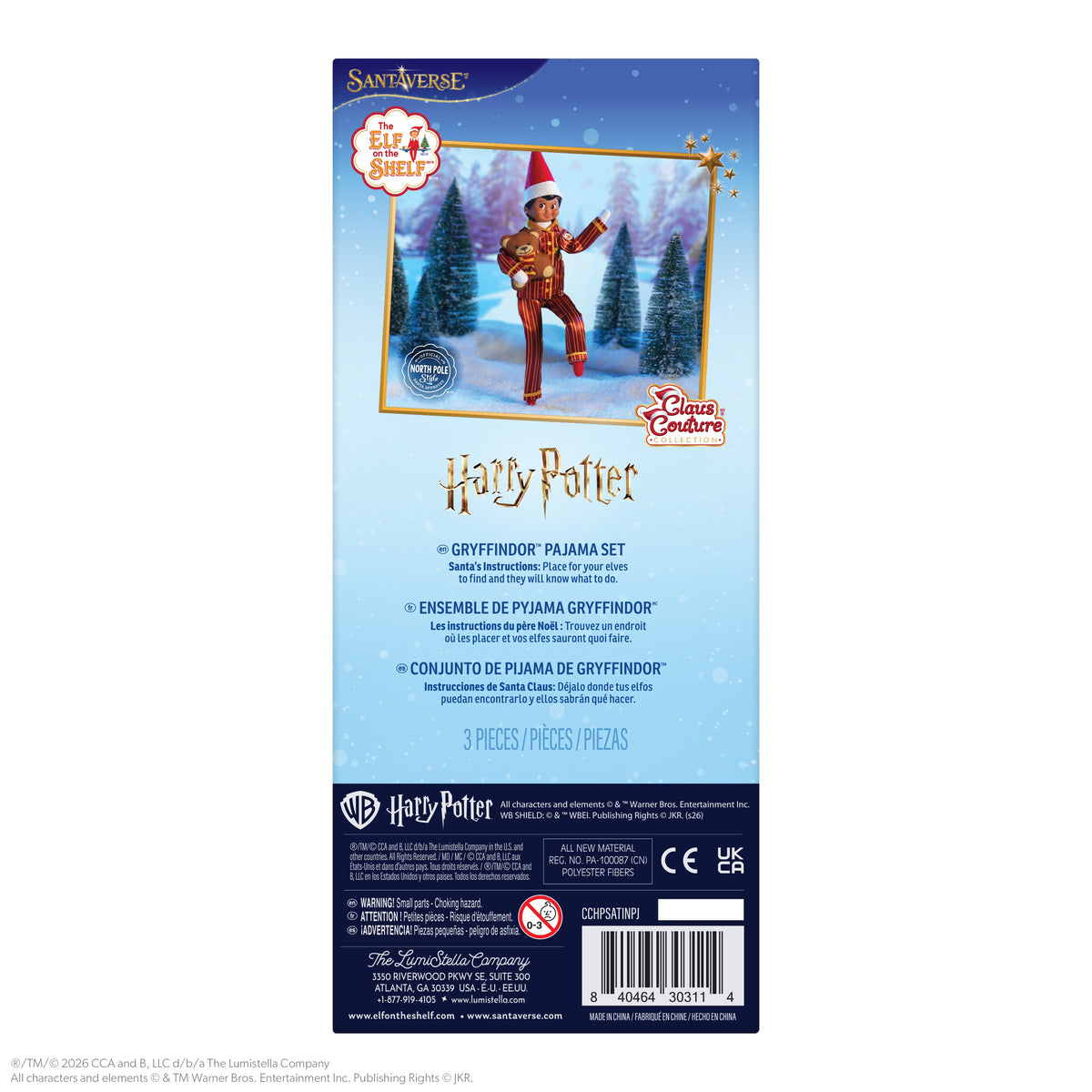 The Elf on the Shelf® Gryffindor Pajama Set