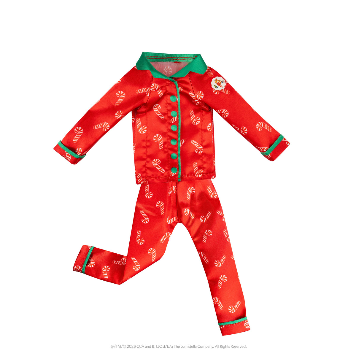 The Elf on the Shelf® - Claus Couture® Candy Cane Couture PJ Set