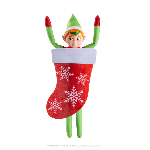 The Elf on the Shelf® - Elf Mates® Cosy Costume: Stuffed Stocking