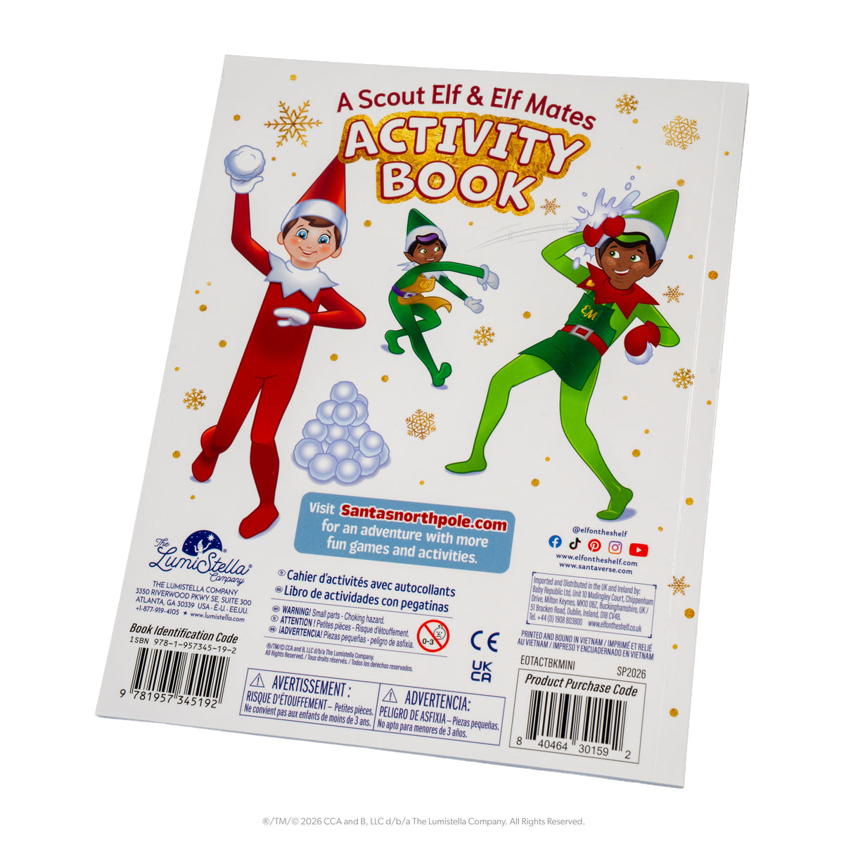 The Elf on the Shelf® A Scout Elf & Elf Mates® Activity Book
