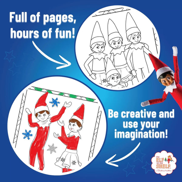 The Elf on the Shelf Colouring Book - The Elf on The Shelf