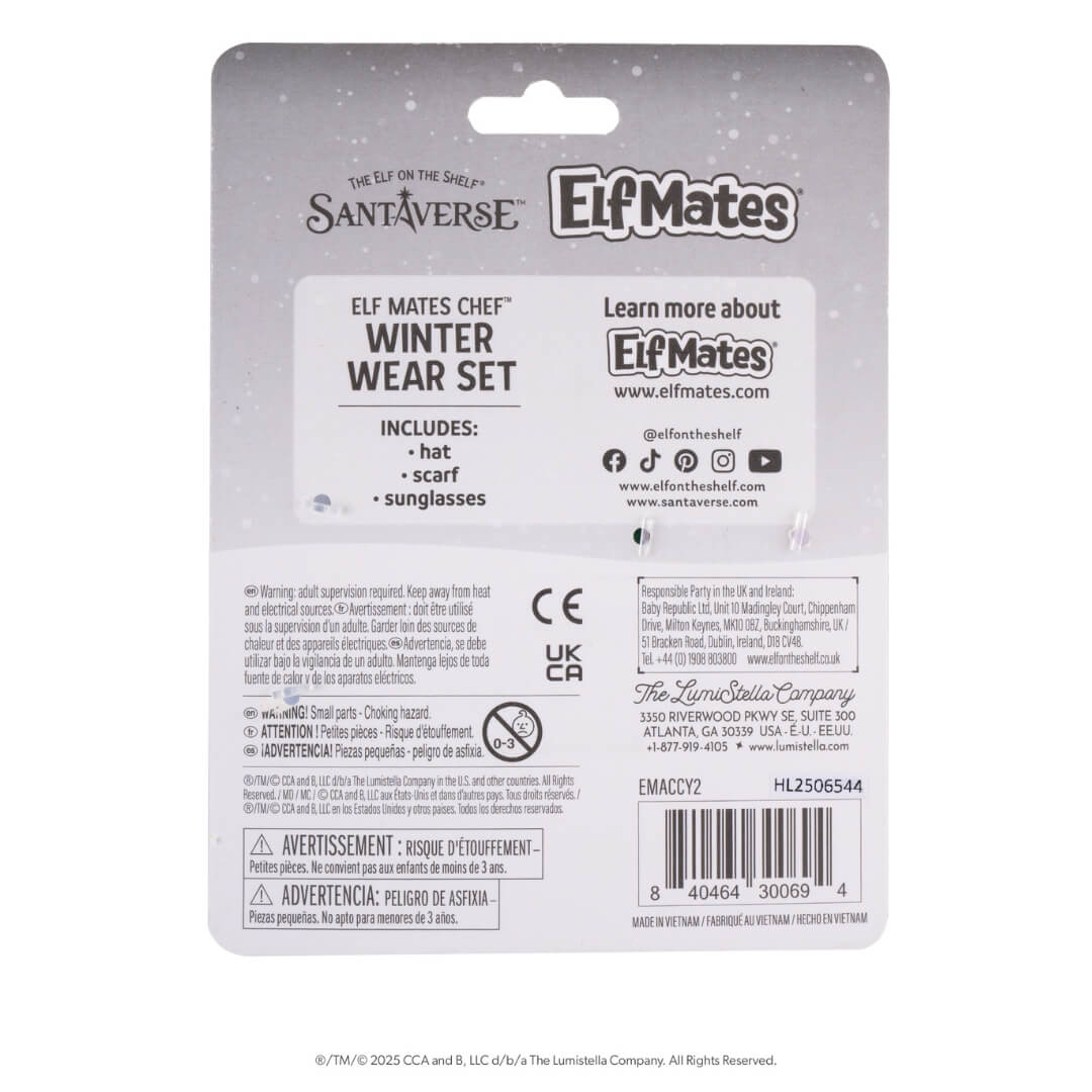 The Elf on the Shelf® Elf Mates® Winter Wear Set