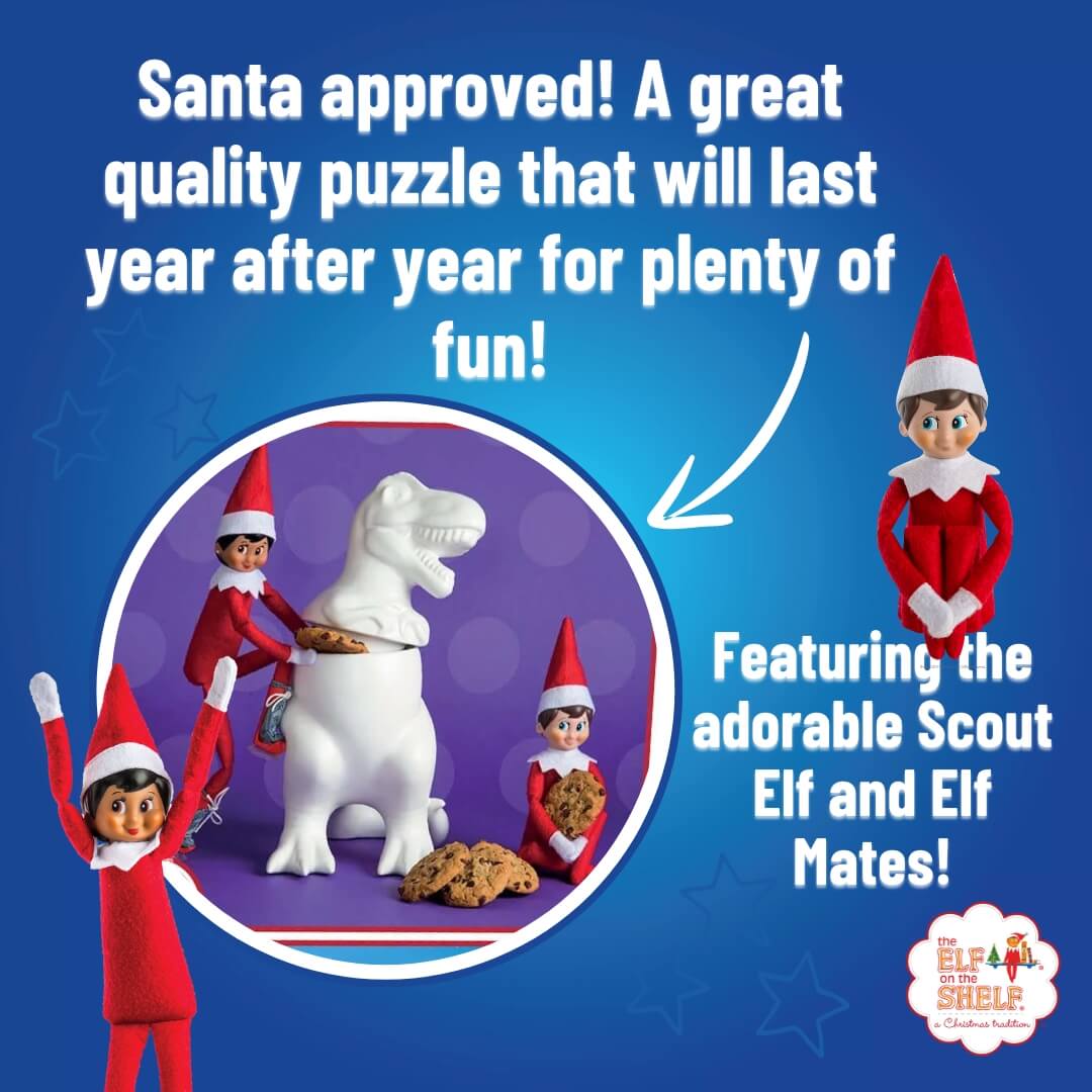 The Elf on the Shelf® 4 Pack - 50 Piece Kids Puzzles - The Elf on