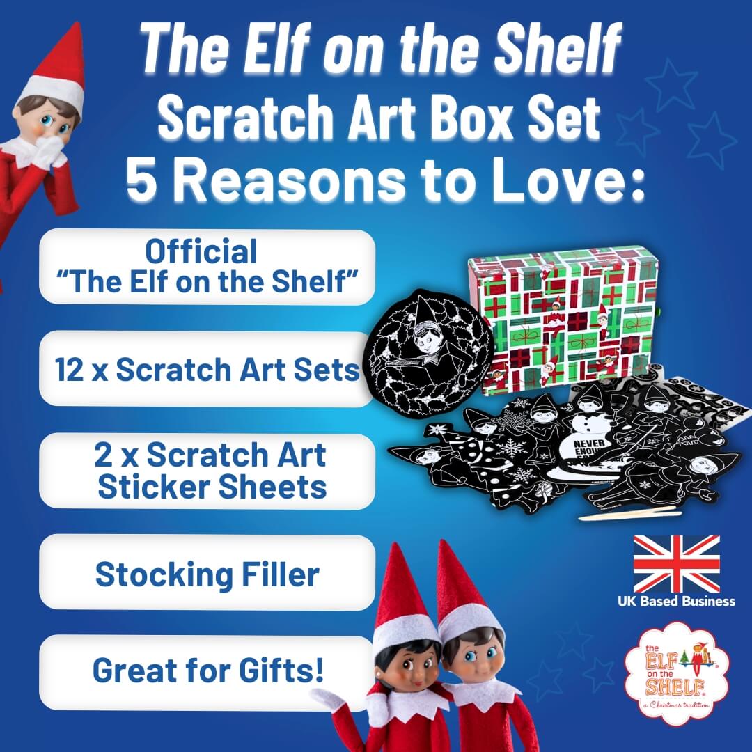 Elf-Scratch-Art-Box-Set
