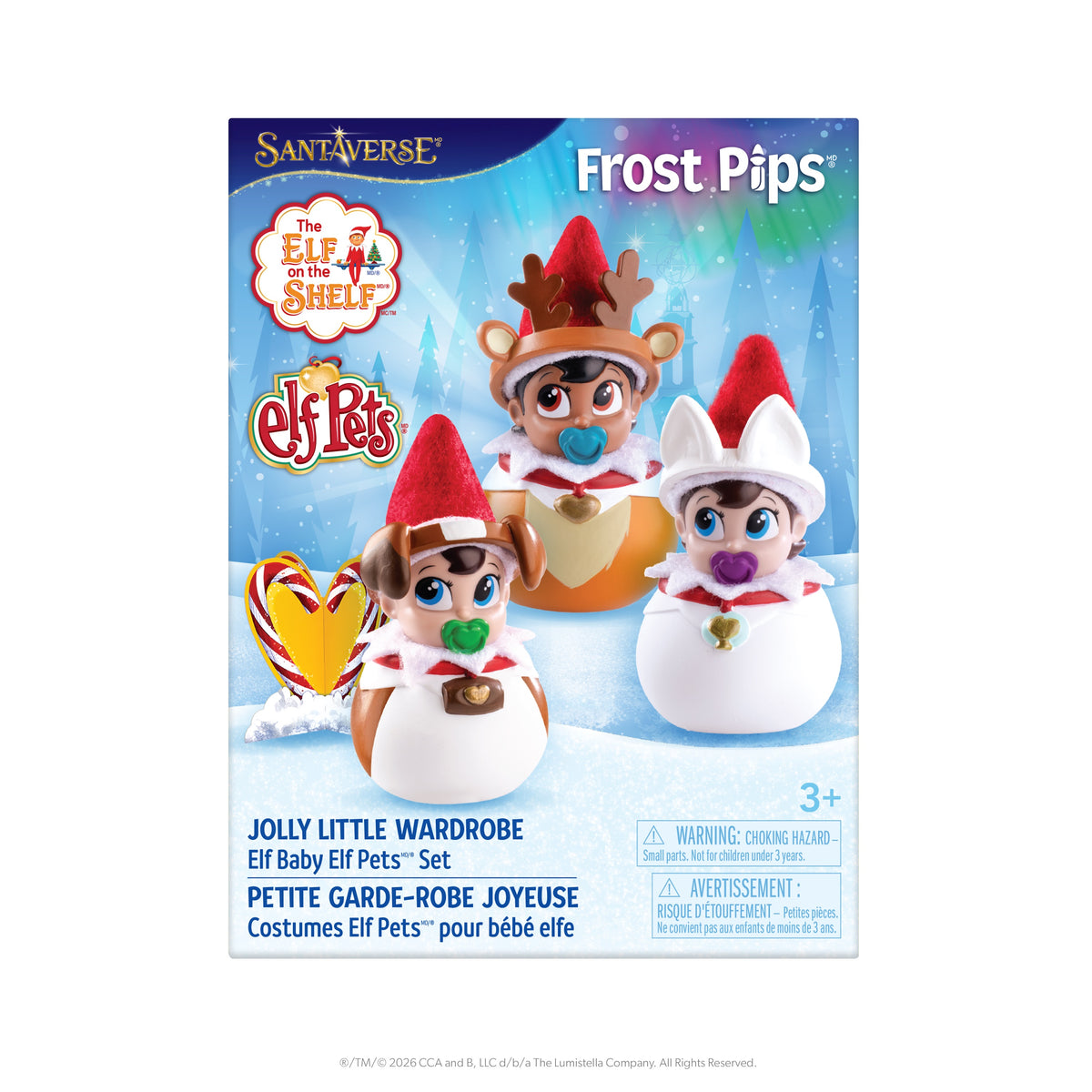 The Elf on the Shelf® Jolly Little Wardrobe: Elf Baby Elf Pets® Set