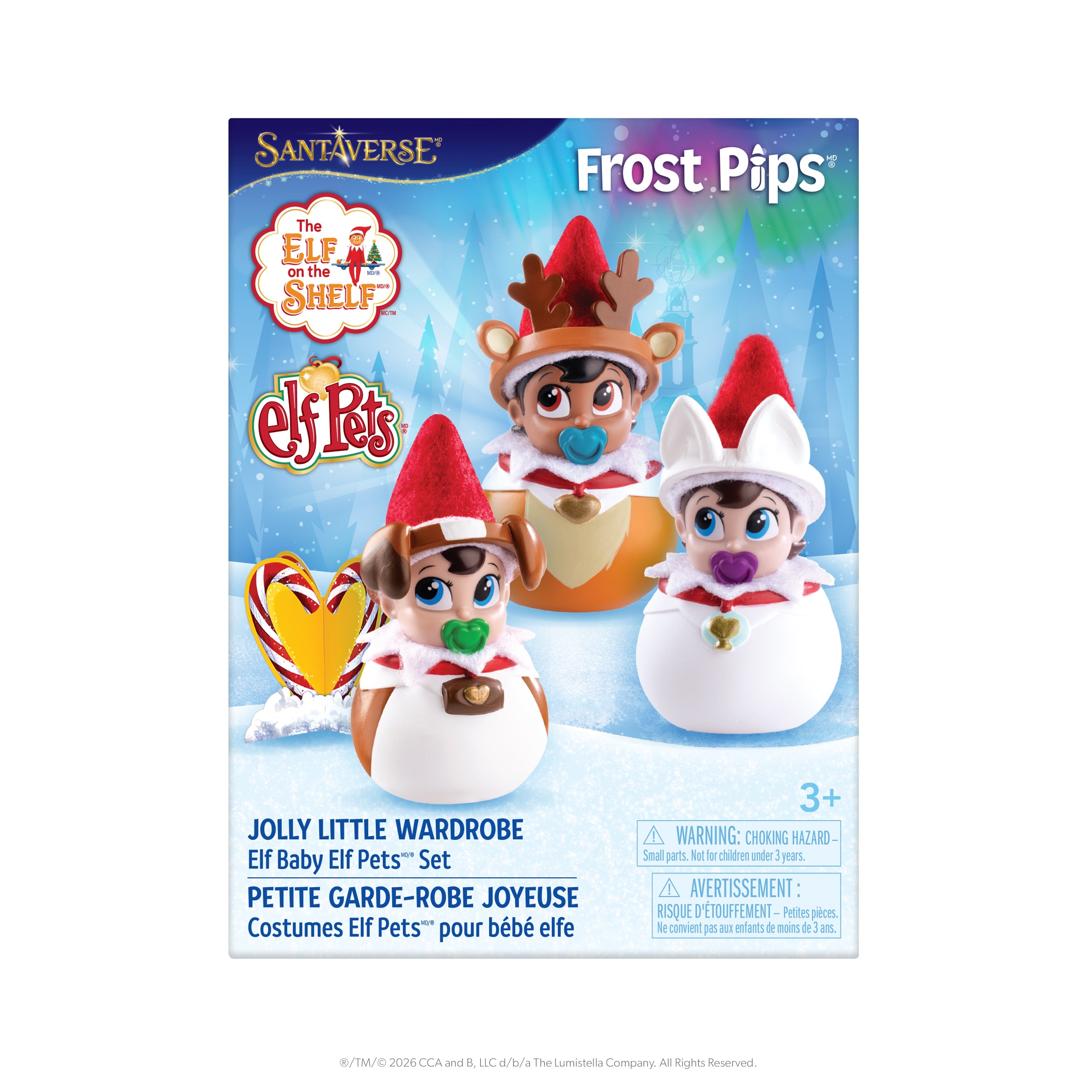 The Elf on the Shelf® Jolly Little Wardrobe: Elf Baby Elf Pets® Set