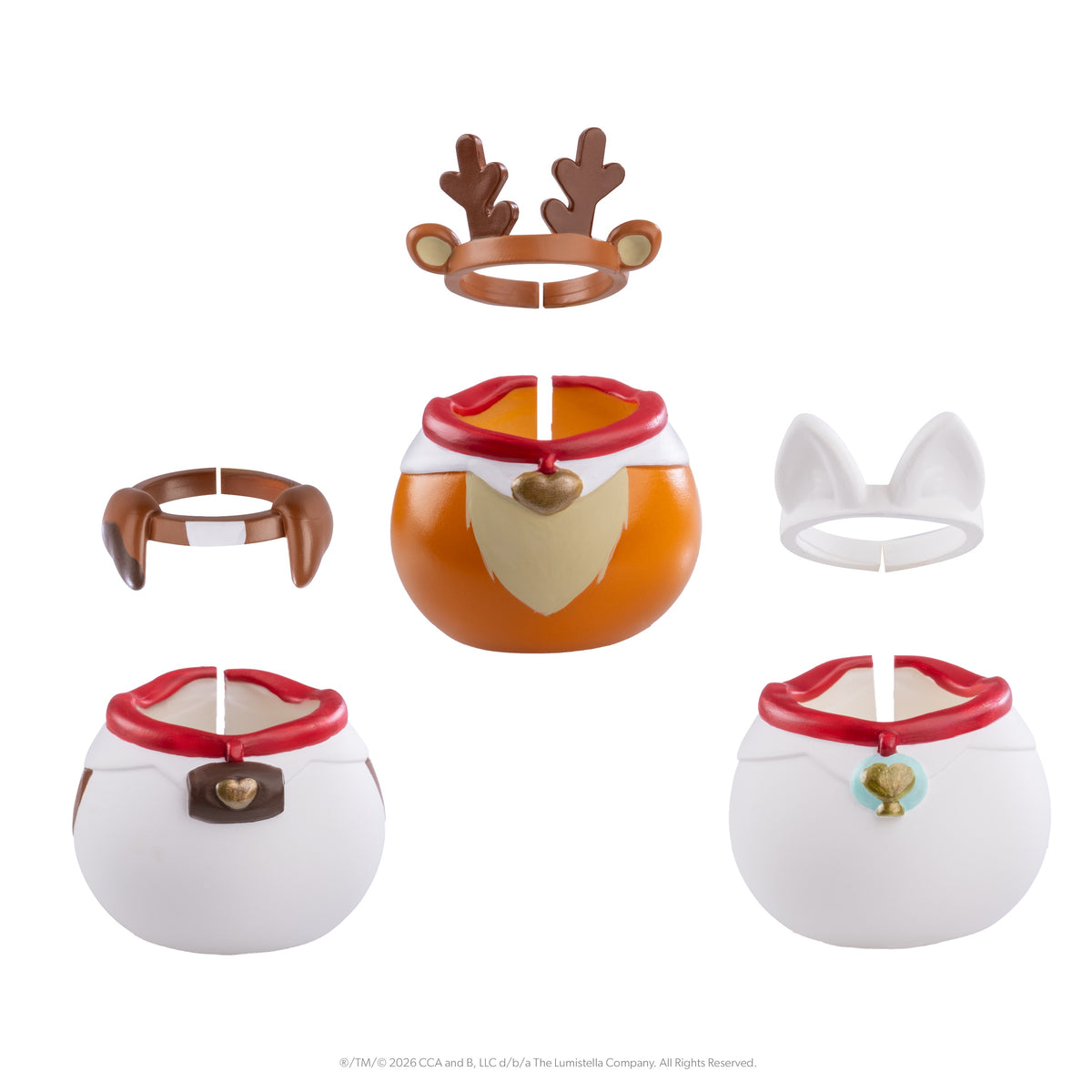 The Elf on the Shelf® Jolly Little Wardrobe: Elf Baby Elf Pets® Set