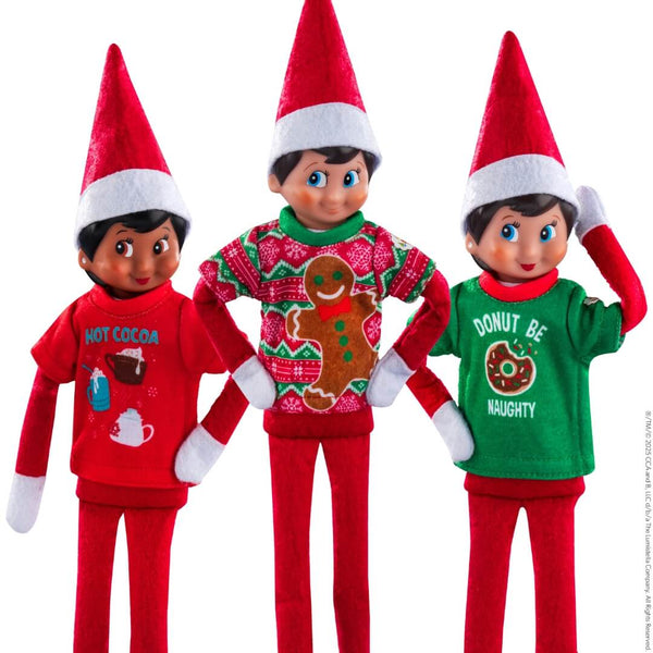 The Elf on the Shelf® Claus Couture Collection® Festive Fun T-Shirt Set