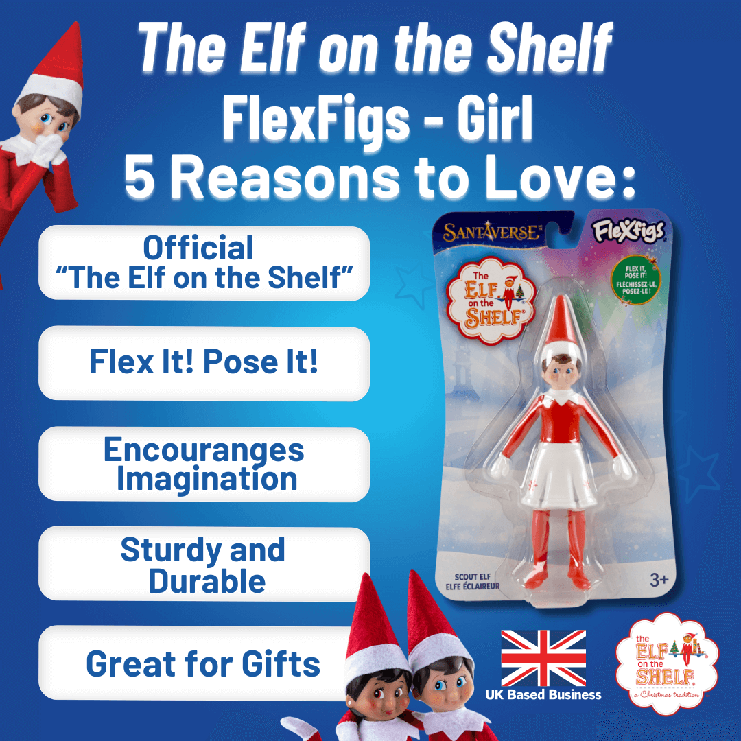 The elf on the shelf 女の子 The Elf on the Shelf® FleXfigs Girl - The Elf on The Shelf