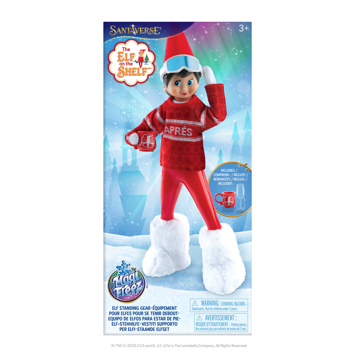 The Elf on the Shelf® - MagiFreez® ElfieGram Ski Set