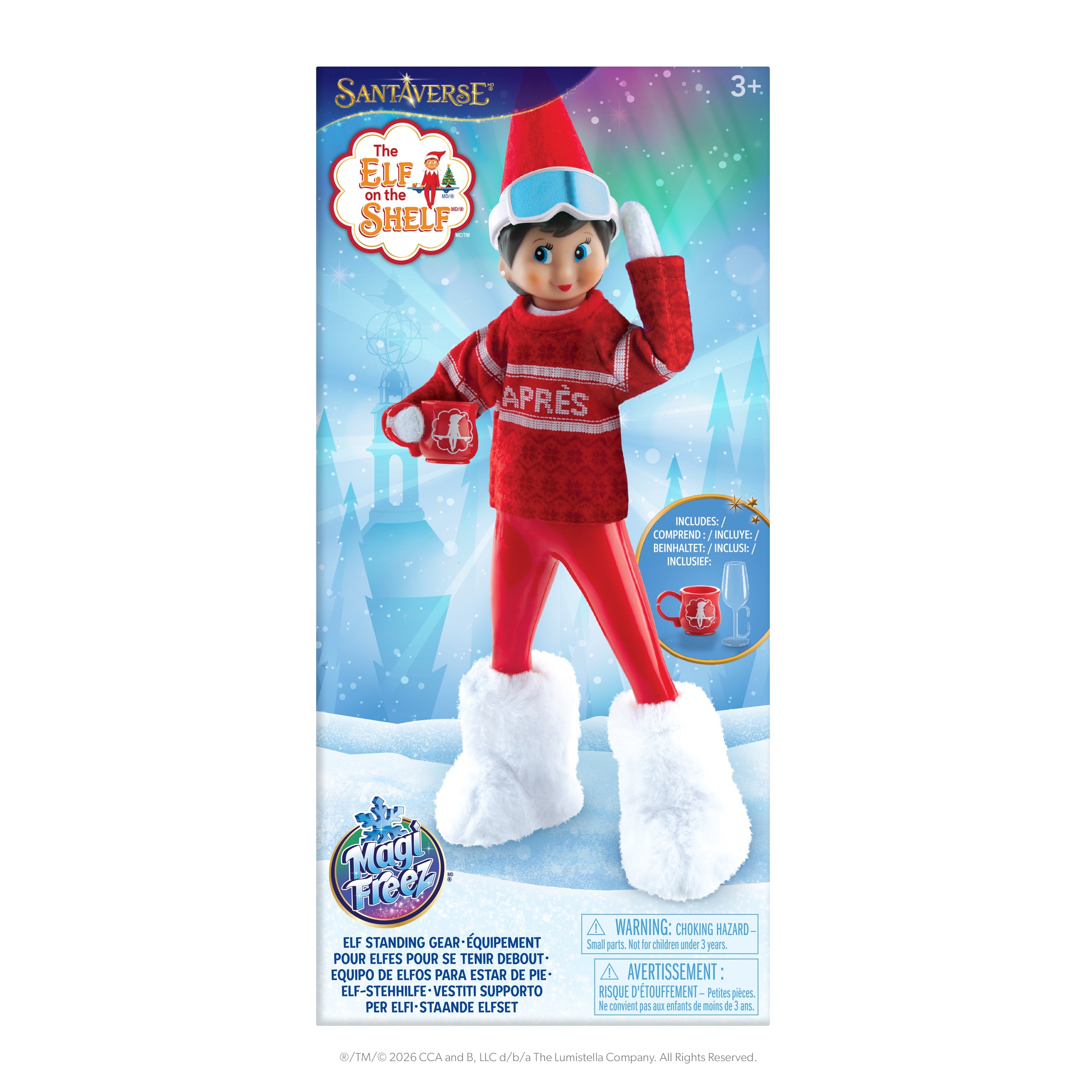 The Elf on the Shelf® - MagiFreez® ElfieGram Ski Set