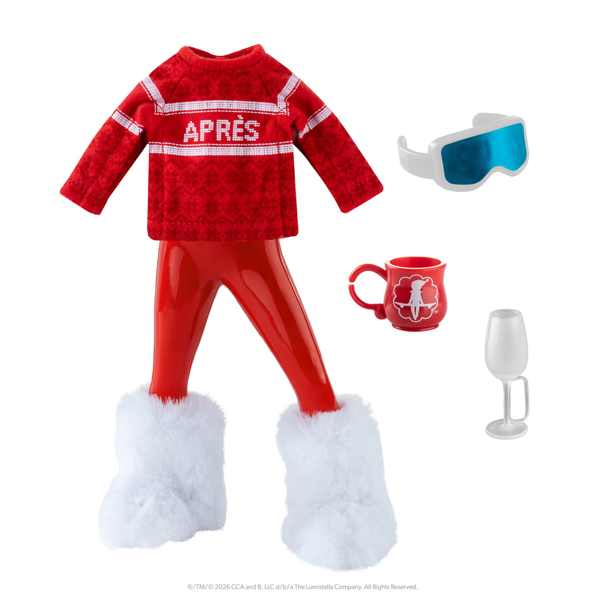The Elf on the Shelf® - MagiFreez® ElfieGram Ski Set