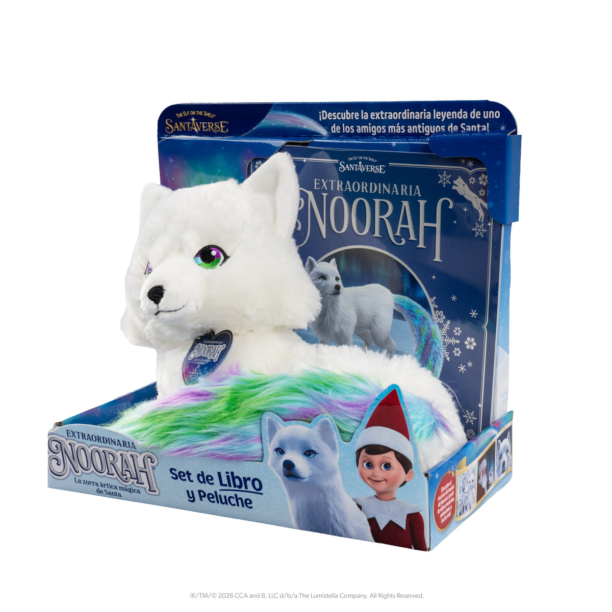 The Elf on the Shelf® Extraordinary Noorah: Santa’s Magical Arctic Fox Book and Plush Set