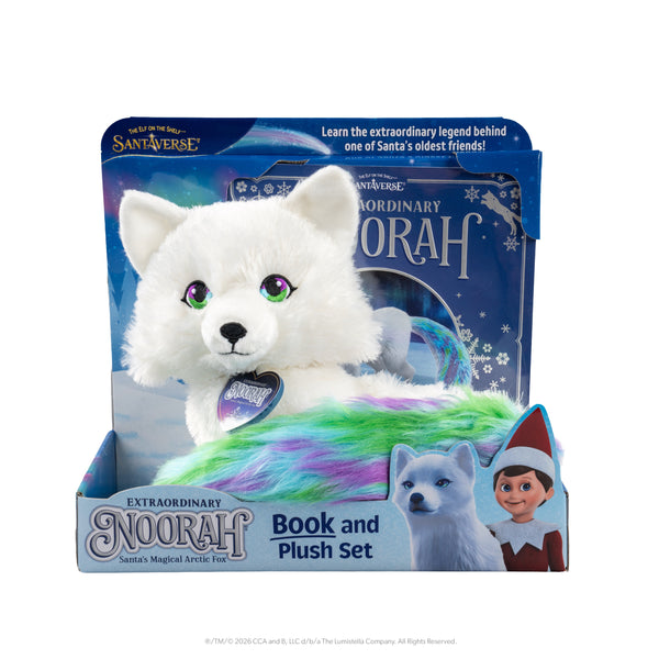 The Elf on the Shelf® Extraordinary Noorah: Santa’s Magical Arctic Fox Book and Plush Set