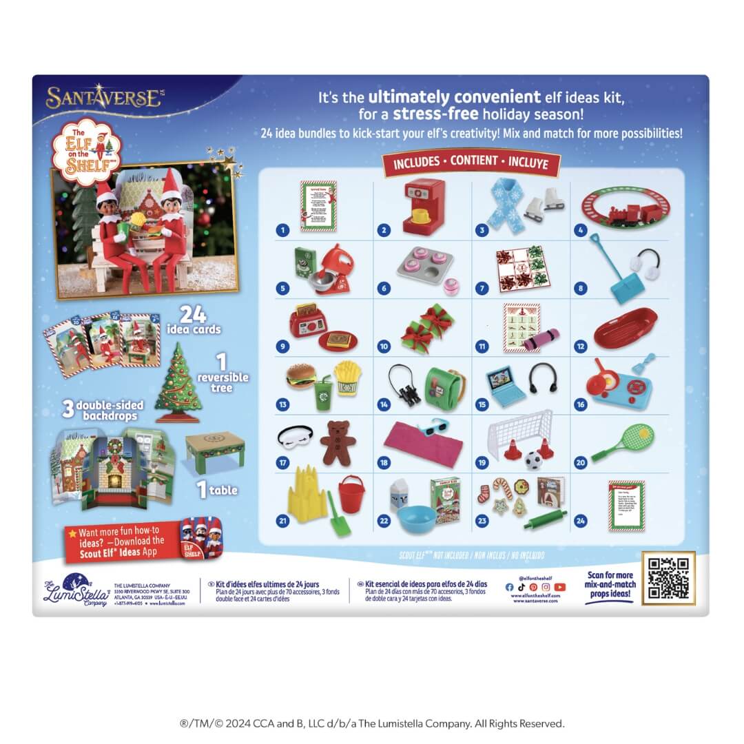 2022 Ultimate Elf Kit - 24 Days and 31 Days of Elf outlet Fun