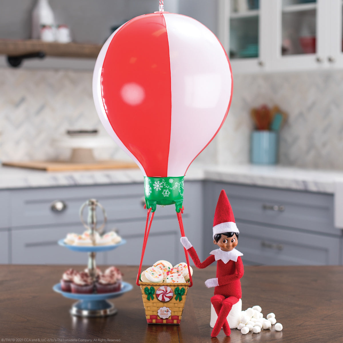 Scout Elves at Play® Peppermint Balloon Ride (Scout Elf Not Included)