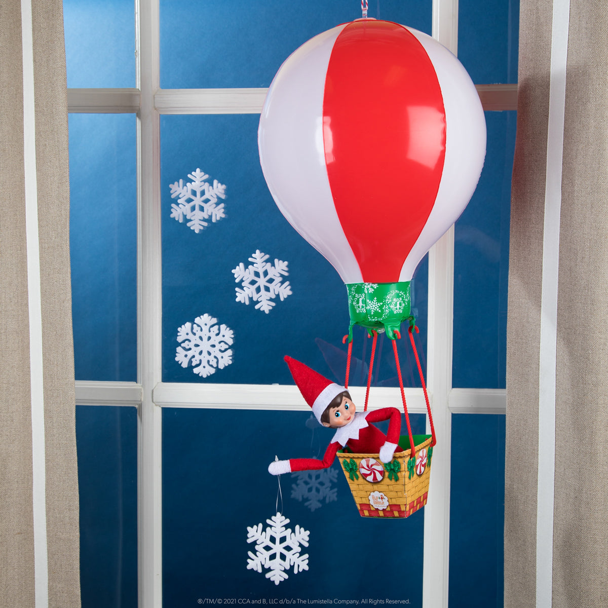 Scout Elves at Play® Peppermint Balloon Ride (Scout Elf Not Included)