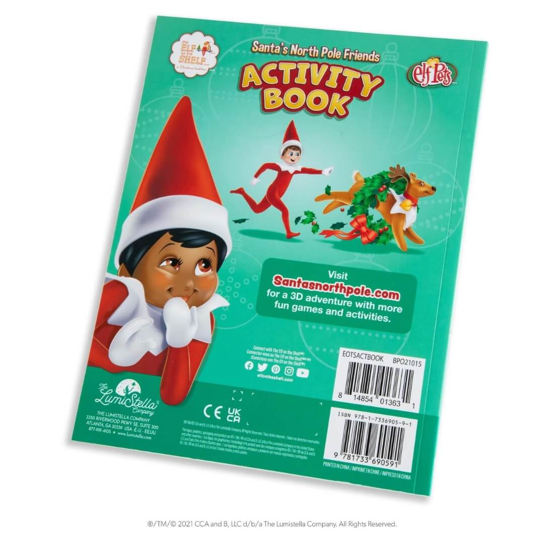 The Elf on the Shelf® Santa's North Pole Friends Activity Book