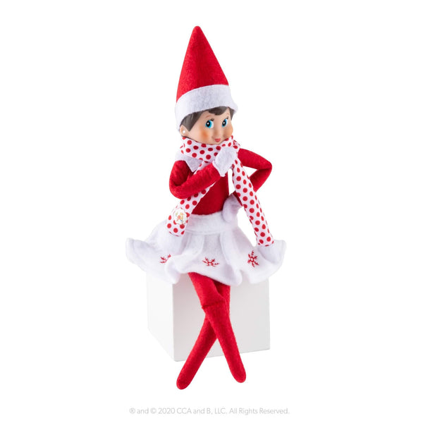 Elf on the Shelf Snowflake Skirt & Scarf | Elf on the Shelf Clothes ...