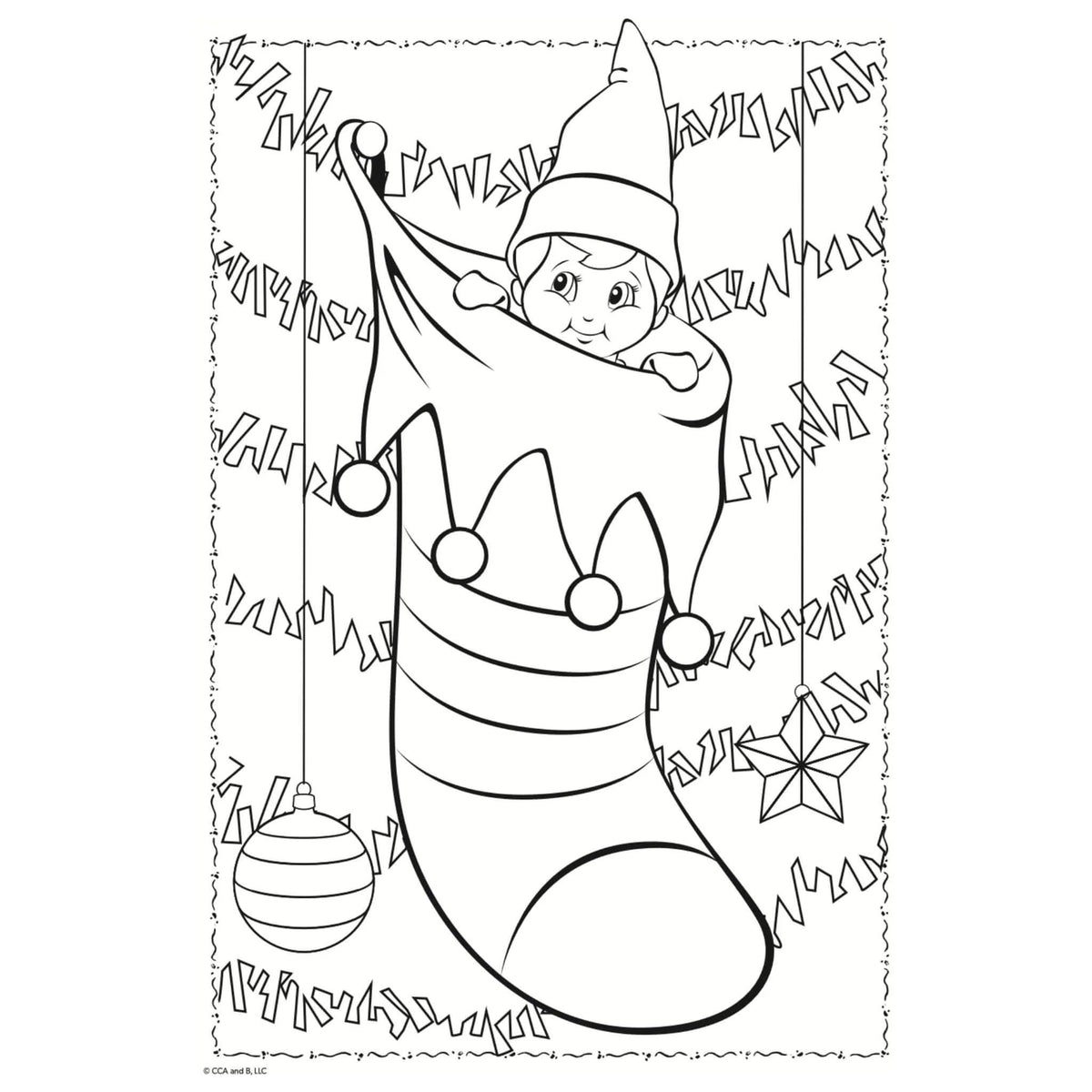 Free Gift - The Elf on the Shelf Artists Pad
