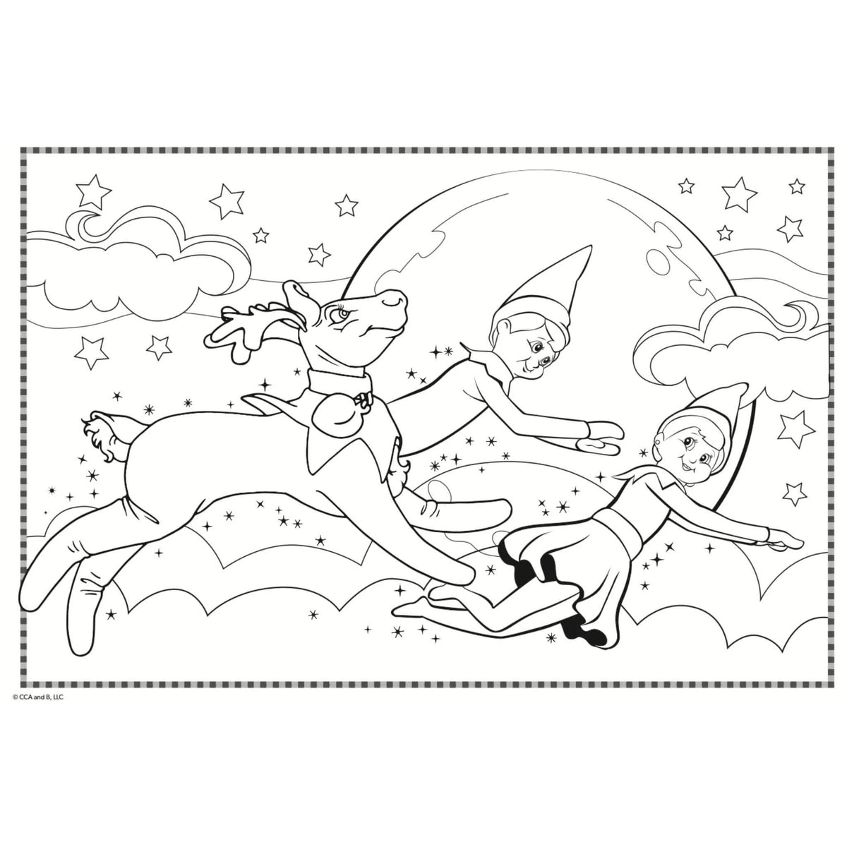 Free Gift - The Elf on the Shelf Artists Pad