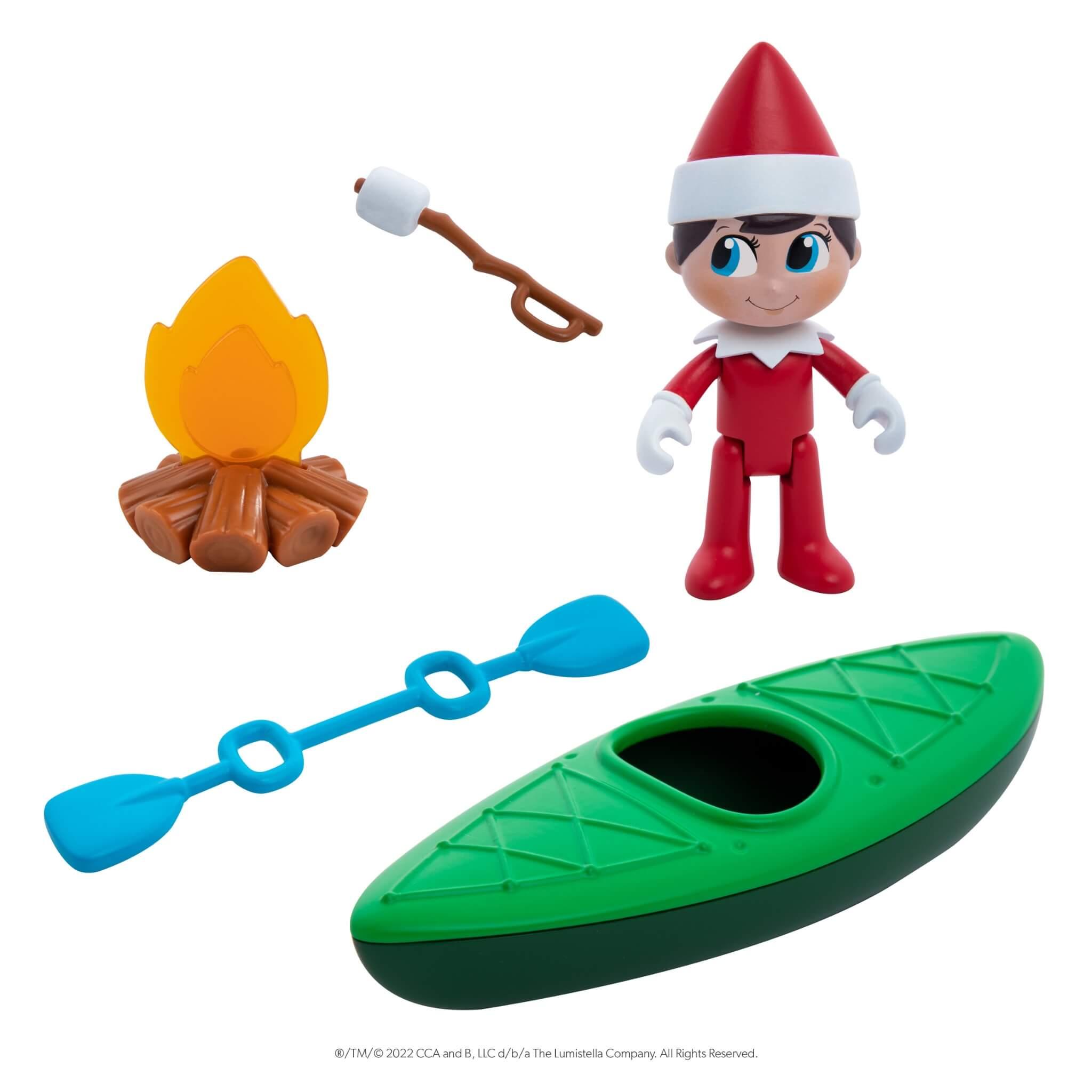 The Elf on the Shelf® Action Figures Play Pack - Camping Edition - The ...