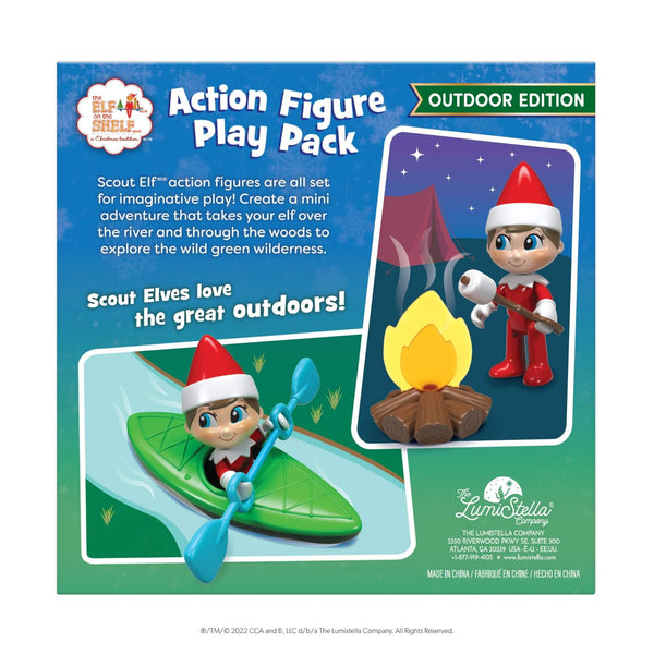 Elf on the Shelf Action Figures Play Pack Camping Edition | Elf on the ...